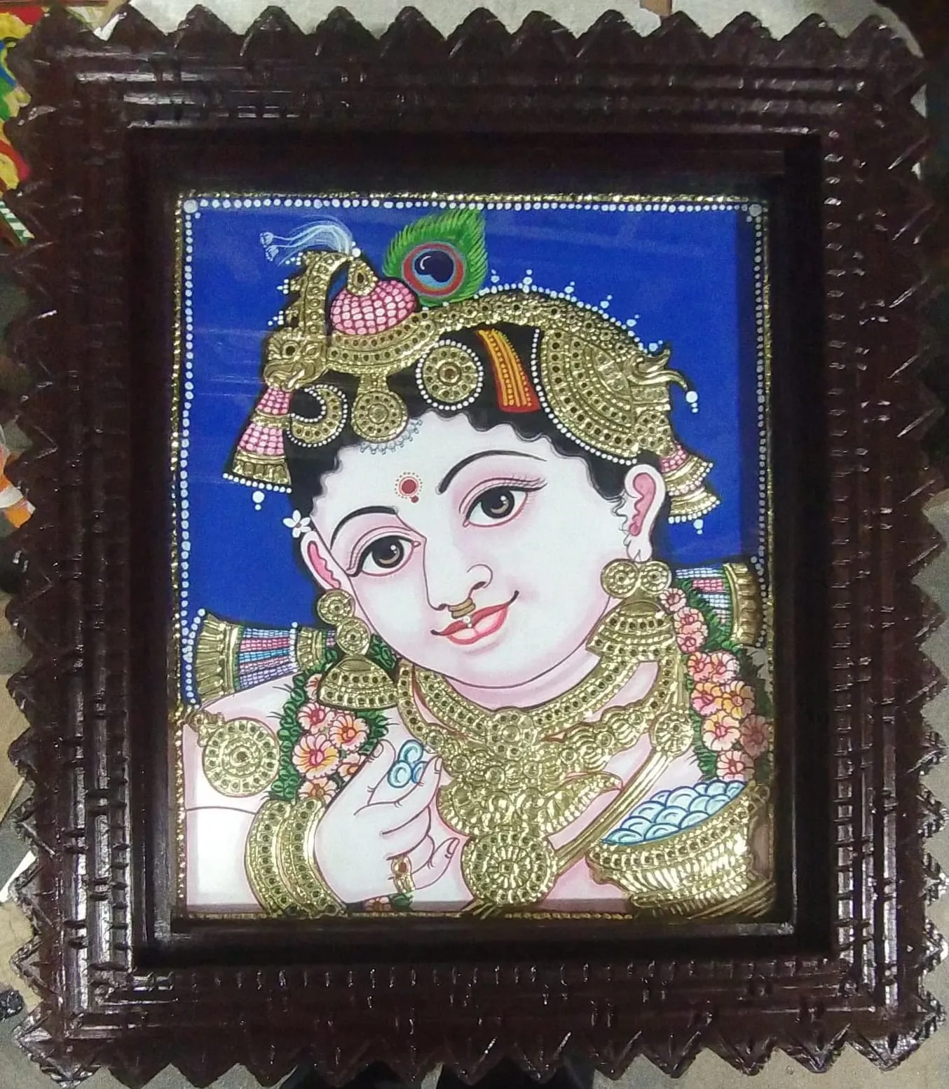 Krishna — Peacock Form